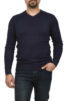 Pulover barbat, TMK Fashion, bleumarin, Bleumarin Pulover barbat, TMK Fashion, bleumarin, Bleumarin