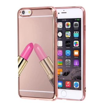 Husa protectie MIRROR CASE pentru iPhone 6 Plus si iPhone 6S Plus, Roz/Auriu Husa protectie MIRROR CASE pentru iPhone 6 Plus si iPhone 6S Plus, Roz/Auriu