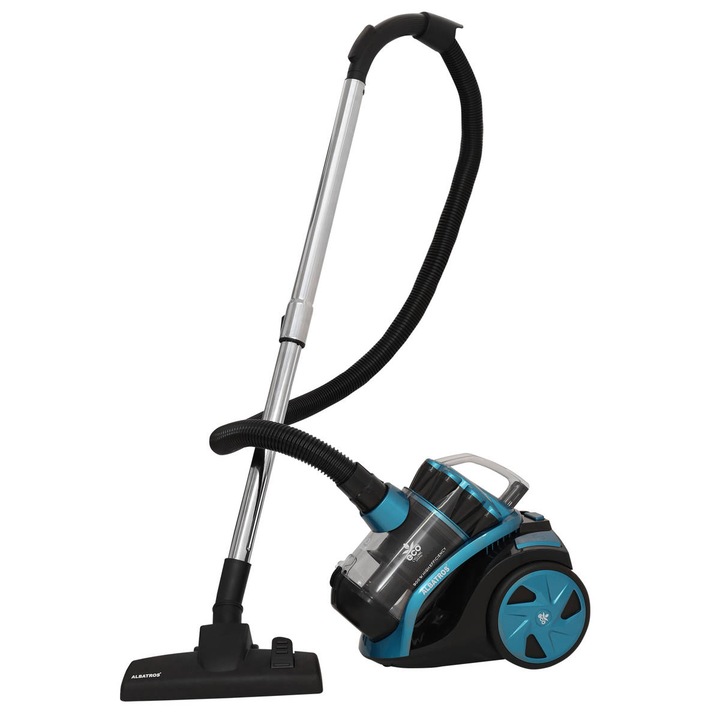 Aspirator fara sac Albatros URBAN 90 ECO 900W Recipient colectare praf 2L Turcoaz / Negru