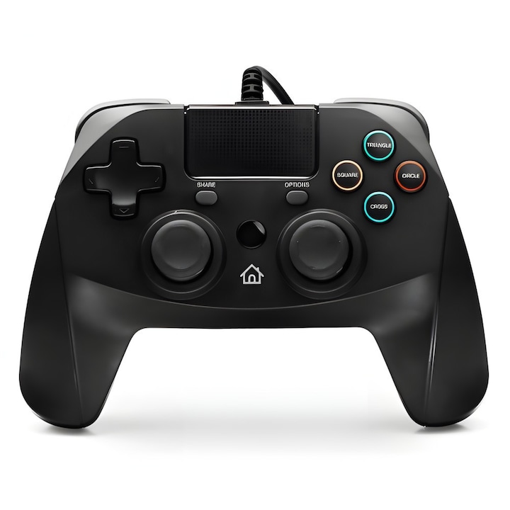 Controller Snakebyte Game:Pad 4 S, cu fir, PS4, negru