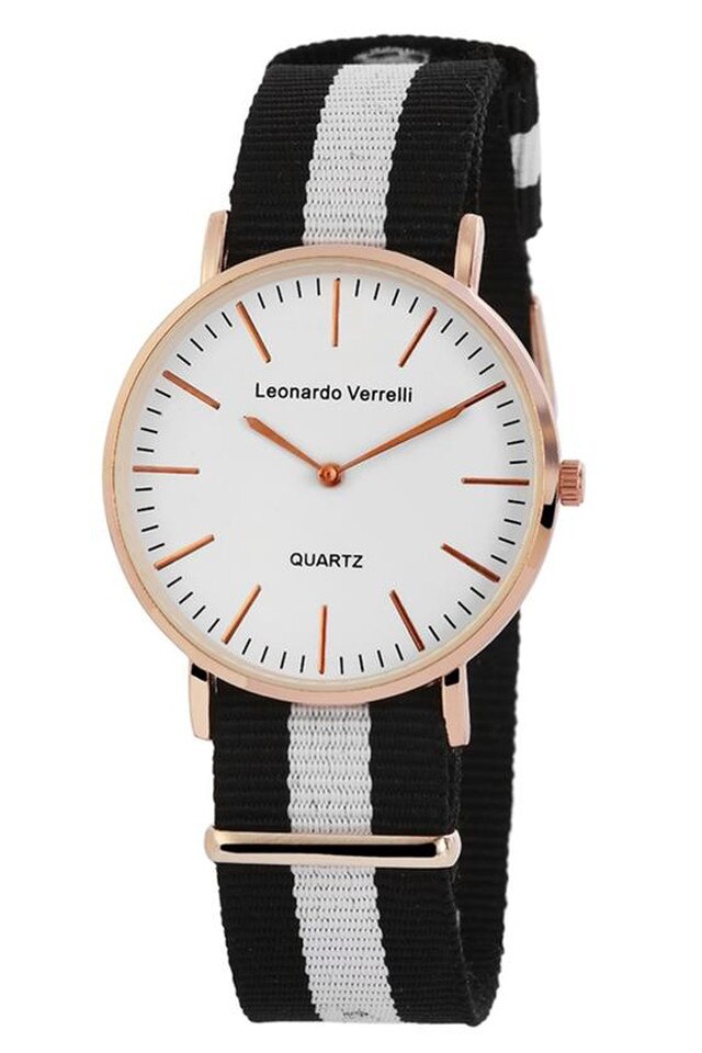 Ceas barbati Leonardo Verrelli, curea 25 cm