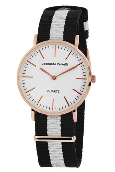 Ceas barbati Leonardo Verrelli, curea 25 cm Ceas barbati Leonardo Verrelli, curea 25 cm