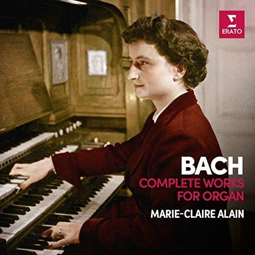 Marie-Claire Alain - Bach:Complete Works for Organ (15CD)