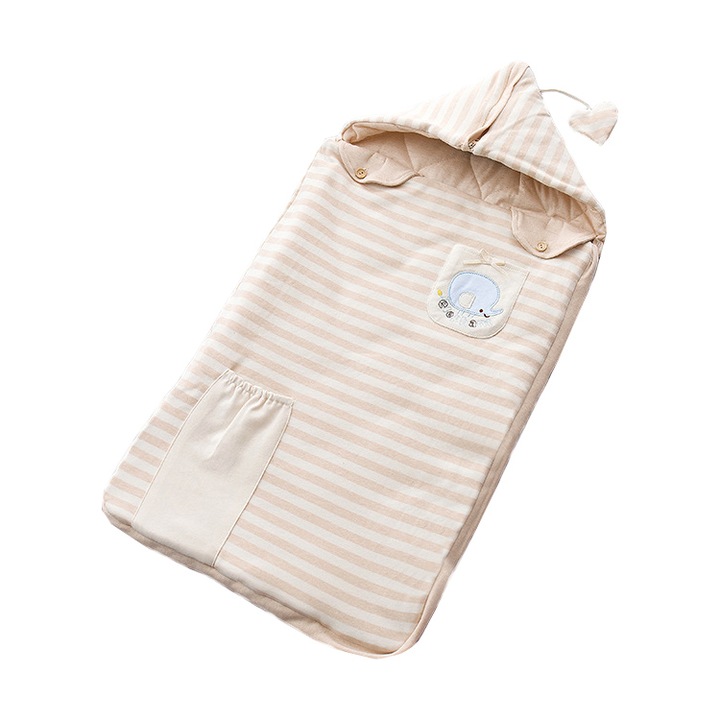 Saculet de dormit bebe din bumbac organic