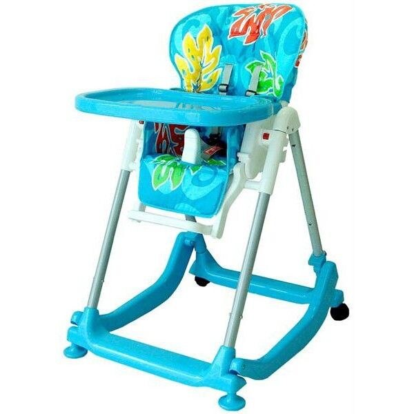 Scaun de masa multifunctional pentru copii Baby Mix DS-588AL, Albastru