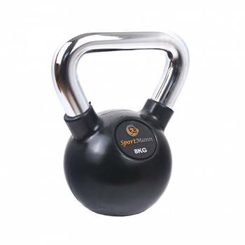 Gantera Kettlebell Cauciucata SPORTMANN 8kg Gantera Kettlebell Cauciucata SPORTMANN 8kg