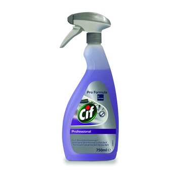 Detergent concentrat dezinfectant universal Cif Professional 2in1 750ml Detergent concentrat dezinfectant universal Cif Professional 2in1 750ml
