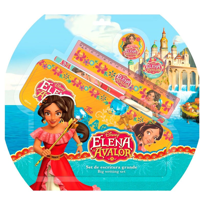Set rechizite Elena din Avalor 4 piese+penar metalic