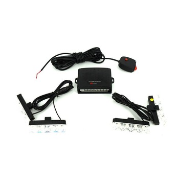 Lampa LED EVO profesionala stroboscopica 12-24V . Lumina PORTOCALIE Lampa LED EVO profesionala stroboscopica 12-24V . Lumina PORTOCALIE