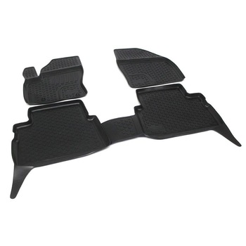 Covoare cauciuc stil tavita FORD FOCUS II 2004-2010 ( EVO, A10 ) set 4buc + acoperire tunel spate Covoare cauciuc stil tavita FORD FOCUS II 2004-2010 ( EVO, A10 ) set 4buc + acoperire tunel spate