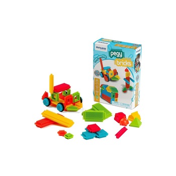 Joc de Construit Pegy Bricks 36 Miniland Joc de Construit Pegy Bricks 36 Miniland