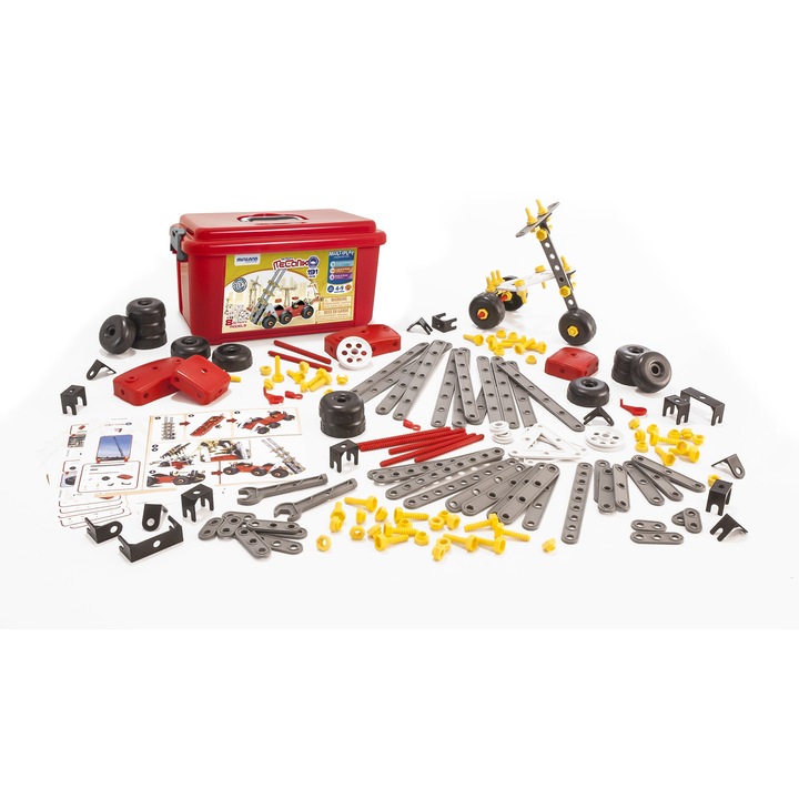 Конструктивна игра Activity Mecaniko 191 части, Miniland