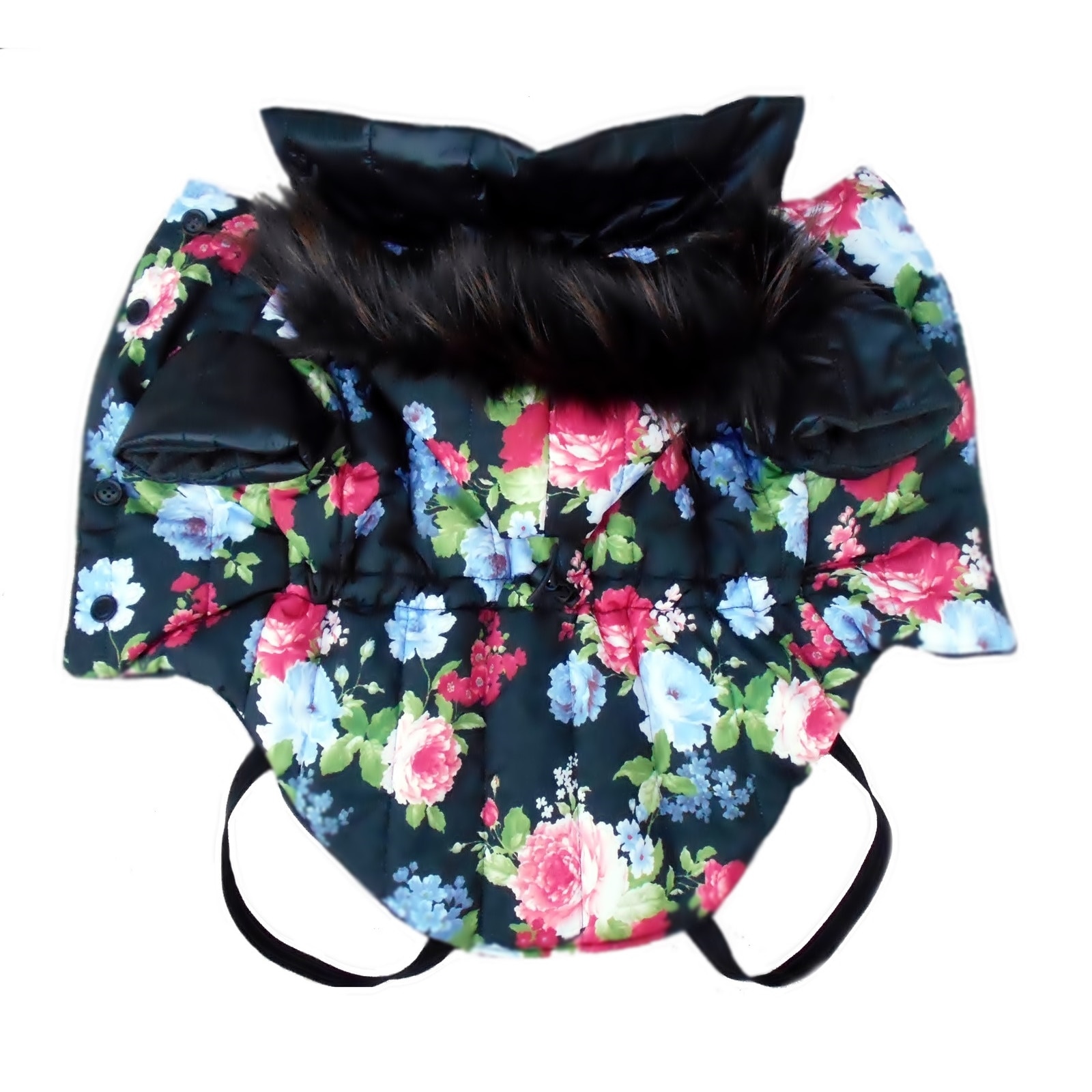 Jacheta impermeabila Peta's Flora , 45 cm, marime XL