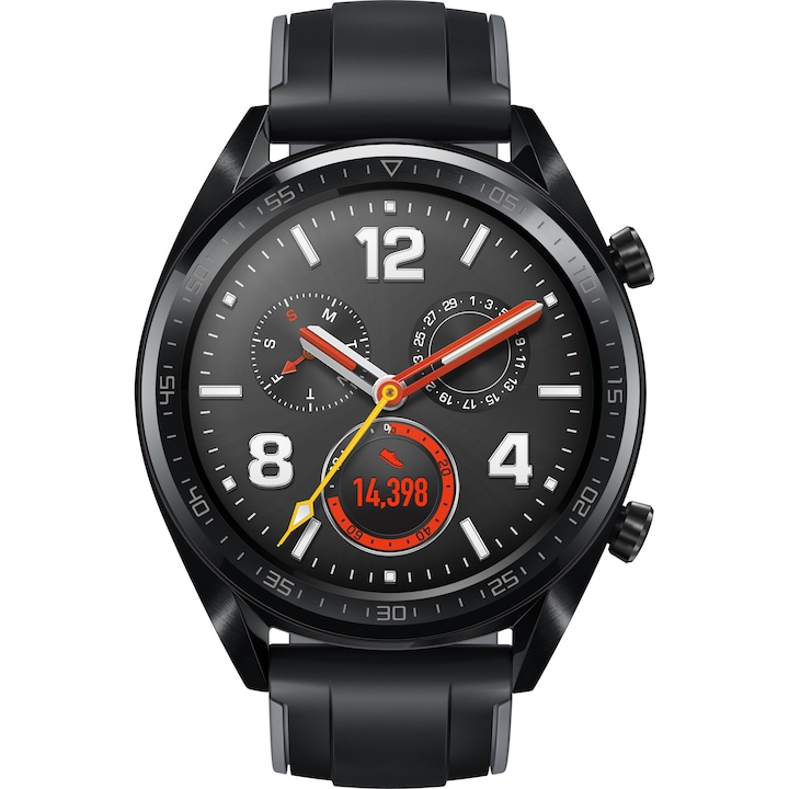 Huawei Watch GT Sport Okosóra, Fekete