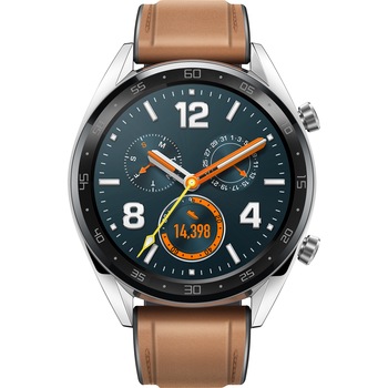 Ceas smartwatch Huawei Watch GT, Classic Silver Ceas smartwatch Huawei Watch GT, Classic Silver