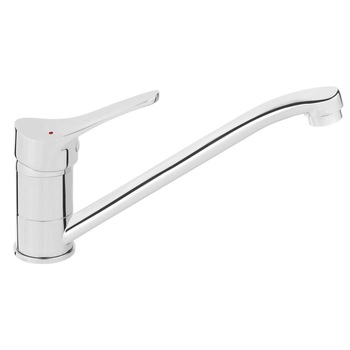 Baterie stativa bucatarie, FERRO, Stillo, Pipa lunga, Alama, Cromat Baterie stativa bucatarie, FERRO, Stillo, Pipa lunga, Alama, Cromat