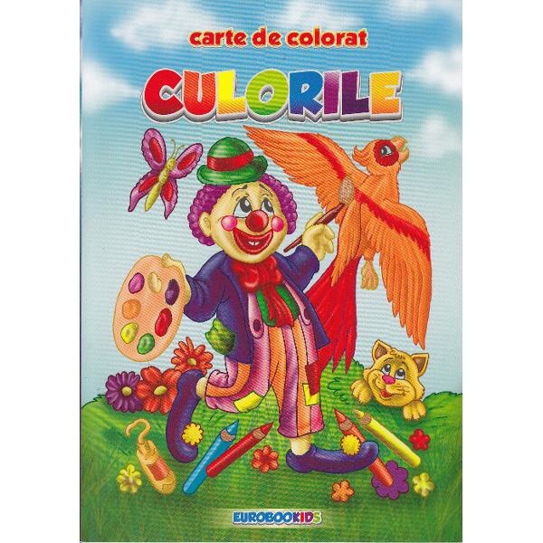 Culorile - Carte de colorat