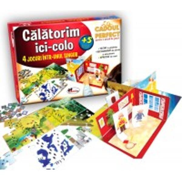 Calatorim ici-colo. 4 Jocuri intr-unul singur