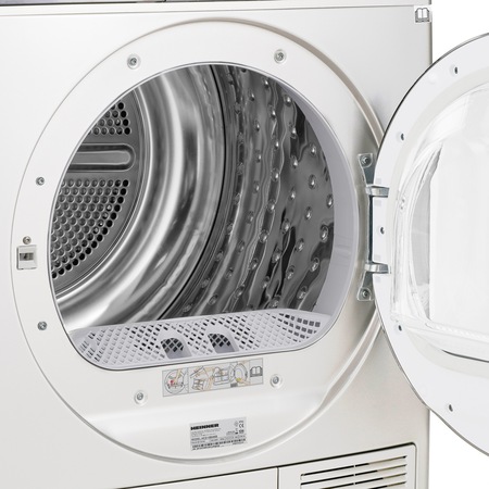 Uscator de rufe Heinner HCD-V904B, Condensare, 9 kg, Display LED, Lumina cuva, Anti-sifonare, Clasa B, Alb