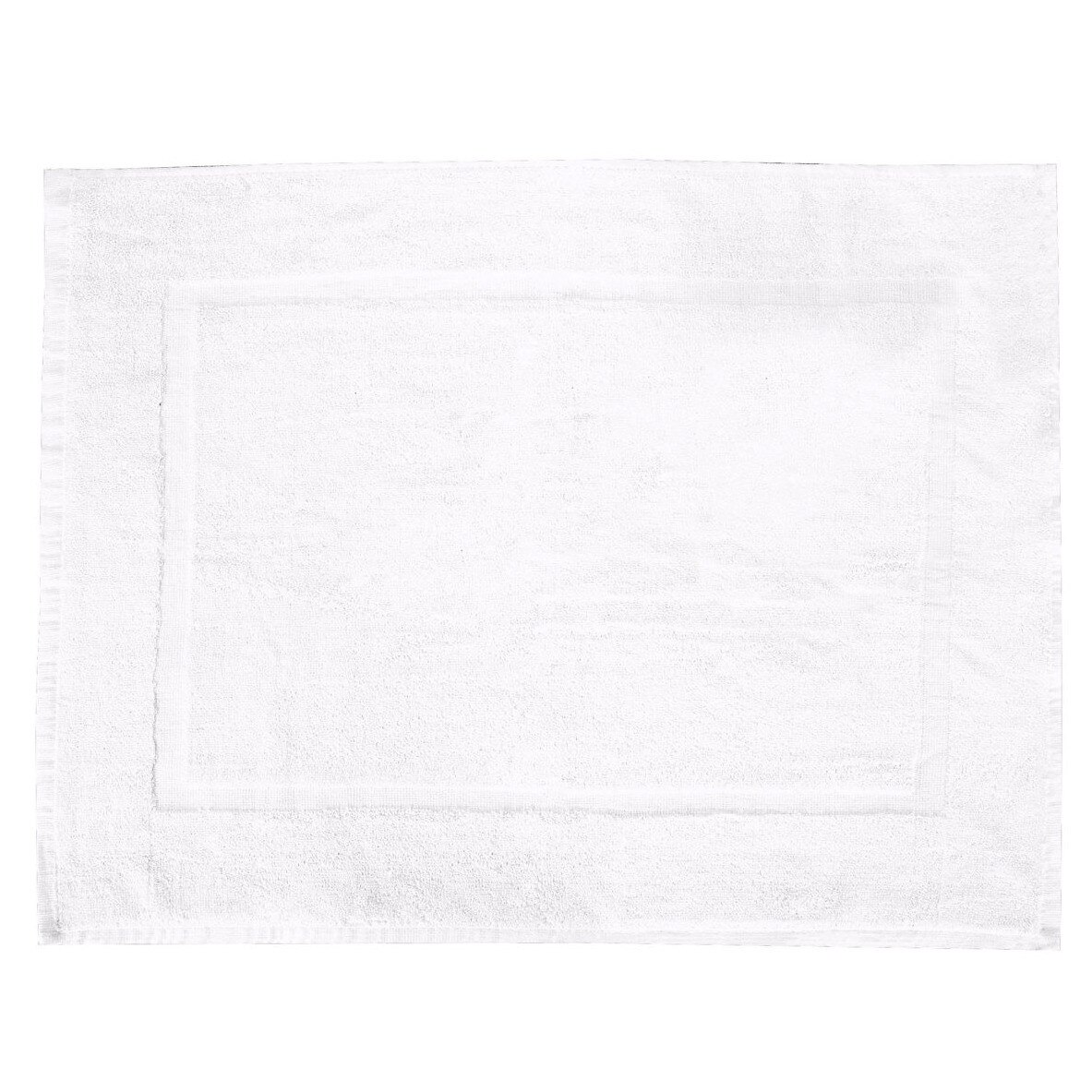 Covoras baie Wenko Terry Paradise, Bumbac, 70x50 cm, Alb