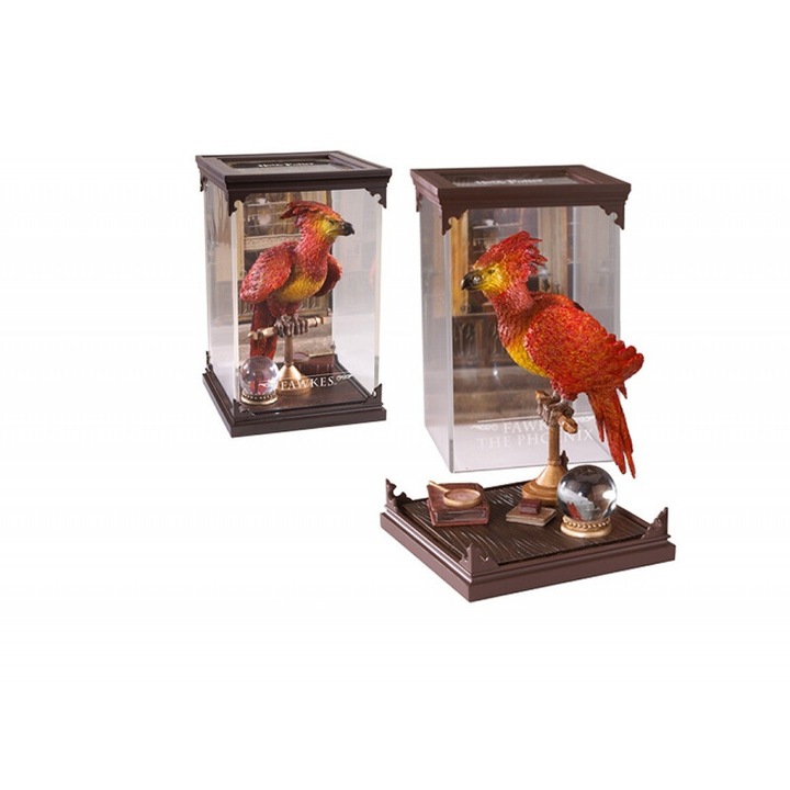 Figurina Harry Potter Magical Creatures Fawkes the Phoenix No.8, Multicolor