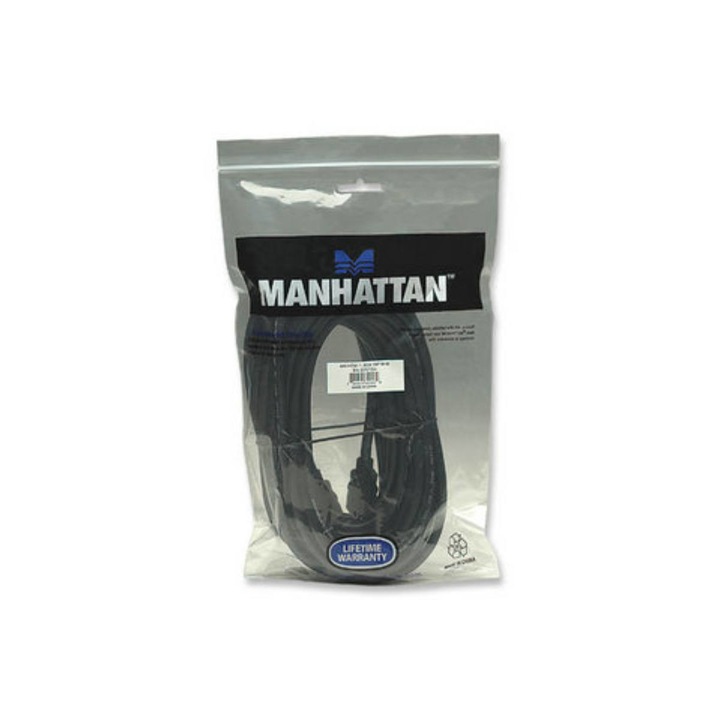 Cablu HDMI, Manhattan, 3 m, Negru
