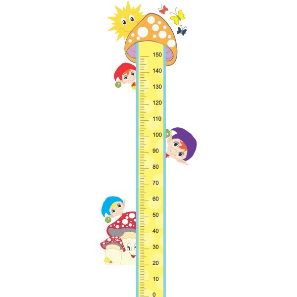 Sticker decorativ Metru Spiridusi, 60 x 186 cm