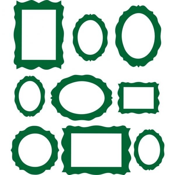 Sticker decorativ Special Moments, 120 x 74 cm, verde