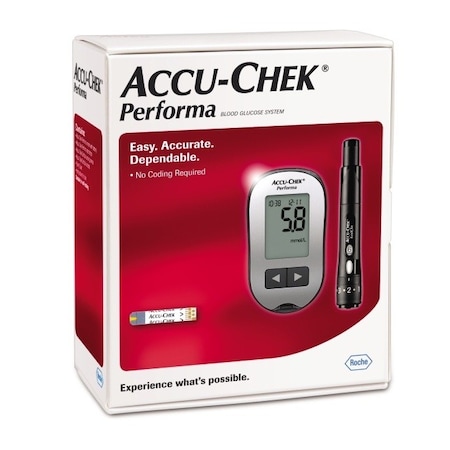 Glyukomer Za Izmervane Na Krvna Zahar Accu Chek Performa 10 Br Test Lenti Emag Bg