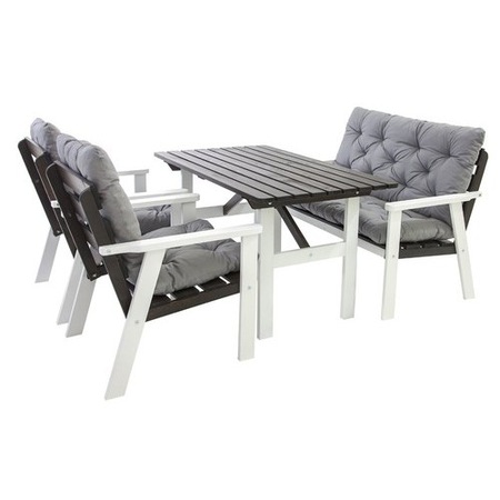 Set Mobilier Gradina Hanko Alg/Gri