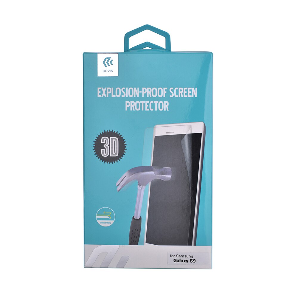 Folie Devia Explosion Proof pentru Samsung Galaxy S9, Transparent