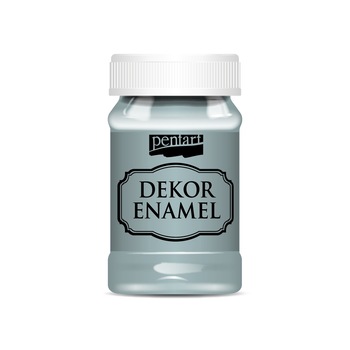 Vopsea decor email Pentart - albastru country, 100 ml Vopsea decor email Pentart - albastru country, 100 ml