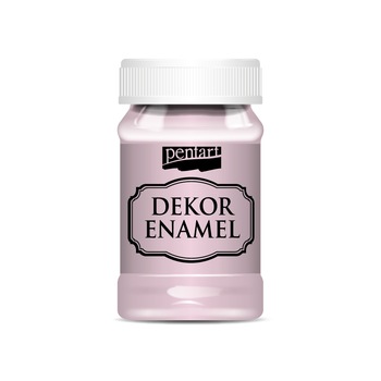 Vopsea decor email Pentart - roz, 100 ml Vopsea decor email Pentart - roz, 100 ml