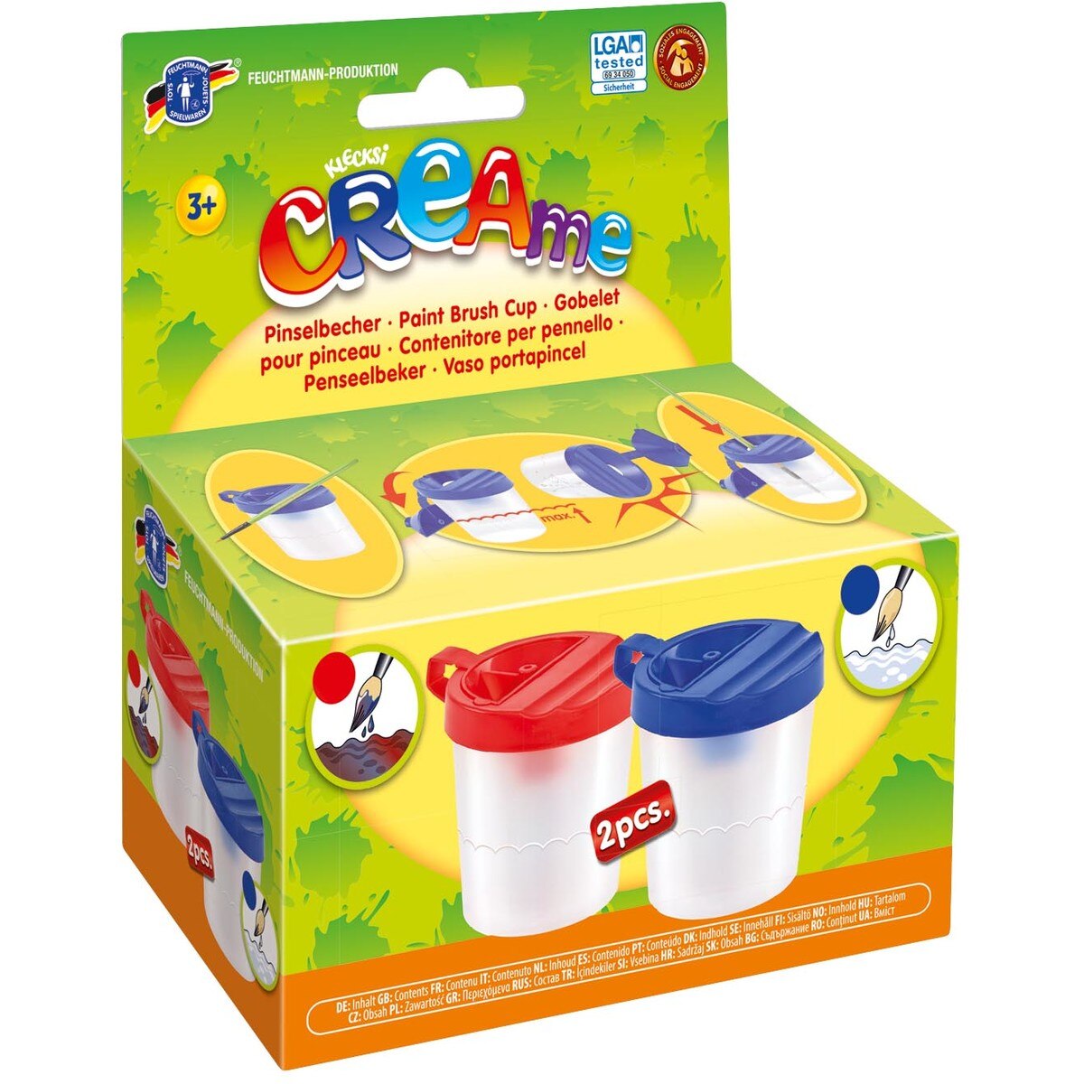 Set 2 pahare FEUCHTMANN pentru pensula