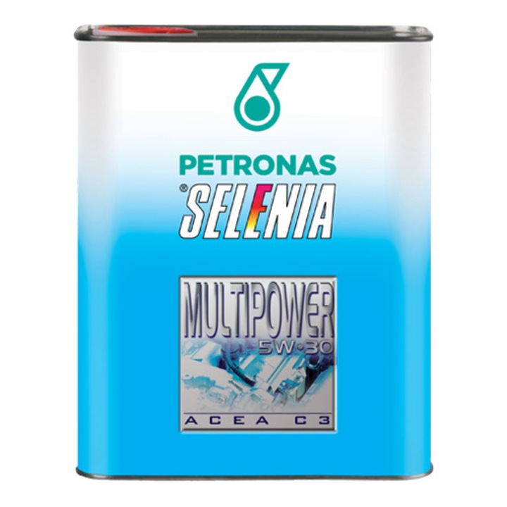 Ulei motor Selenia Multipower C3, 5W30, bidon tabla, 2L