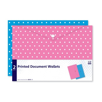 Set 2 mape Pastel cu buline Set 2 mape Pastel cu buline