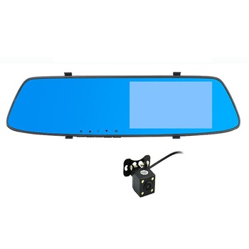 Camera Auto DVR Oglinda retrovizoare Full HD 1080P cu touchscreen Filmare Fata+Spate 5 inch Senzor G Camera Auto DVR Oglinda retrovizoare Full HD 1080P cu touchscreen Filmare Fata+Spate 5 inch Senzor G