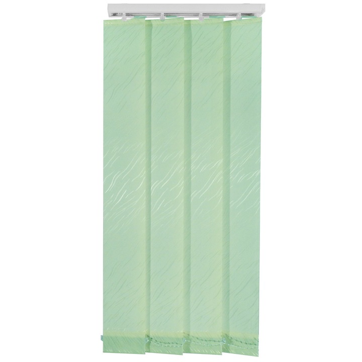 Jaluzele verticale 127mm, L260 x H200cm, material Julia 1, Verde