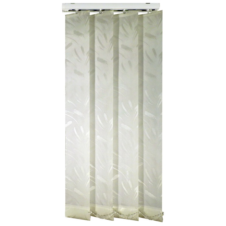 Jaluzele verticale 127mm, L260 x H170cm, material Sara 10, Bej
