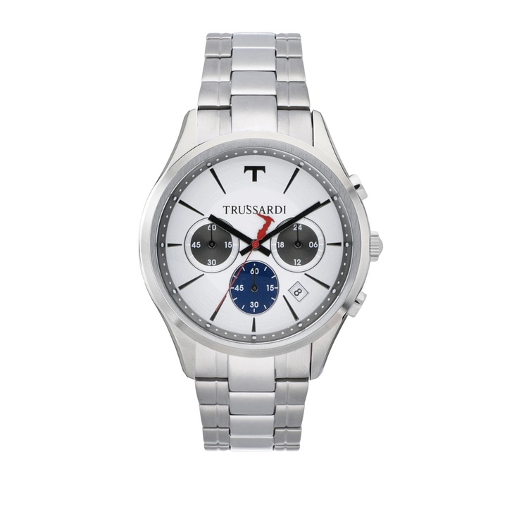 Ceas Trussardi R2473612002, cronograf, carcasa inox, 42mm