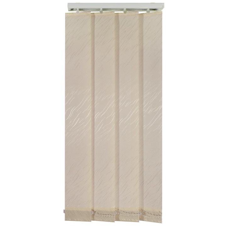Jaluzele verticale 127mm, L220 x H180cm, material Julia 6, Cais