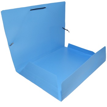 Mapa NEBO plastic cu elastic format A4 mata Albastra , Robentoys Mapa NEBO plastic cu elastic format A4 mata Albastra , Robentoys