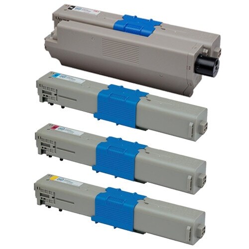 C332 Set 4 cartuse toner HQ, compatibil cu Oki C332 si MC363 black/cyan/magenta/yelow