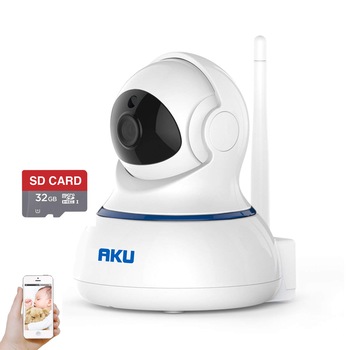 Camera de supraveghere AKU IP wireless WIFI 2MP 1080P + CADOU 32GB Card, Senzor Sony Full HD 360 grade monitorizare bebelusi copii ocazii diverse pe tel mobil tableta desktop Camera de supraveghere AKU IP wireless WIFI 2MP 1080P + CADOU 32GB Card, Senzor Sony Full HD 360 grade monitorizare bebelusi copii ocazii diverse pe tel mobil tableta desktop