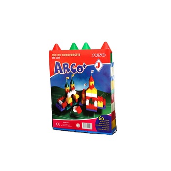 Joc constructie Arco Plus, 60 piese Joc constructie Arco Plus, 60 piese
