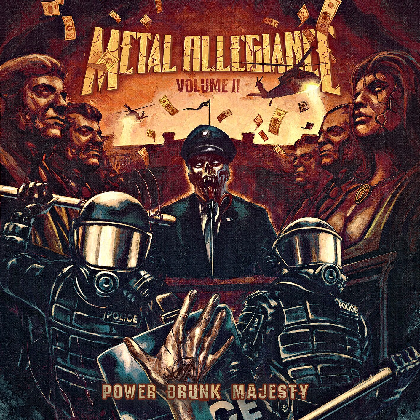 Metal Allegiance - Volume II: Power Drunk Majesty (CD)