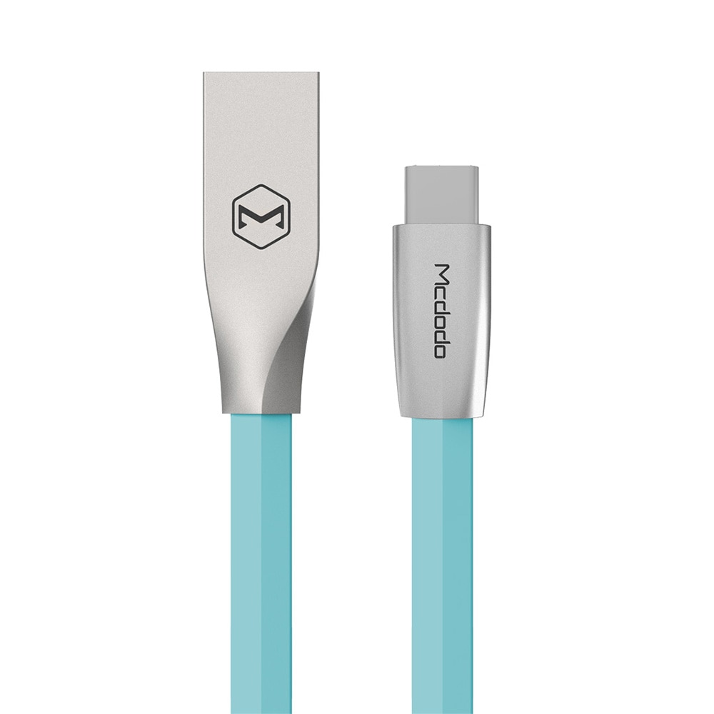 Cablu Mcdodo Zn-Link Silver USB la Type-C, Albastru