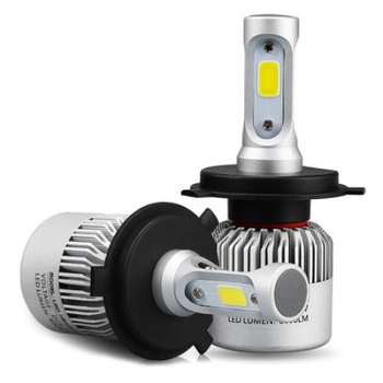 Set 2 becuri cu led Auto H7 72w/8000 Lumeni 6500k S2 Set 2 becuri cu led Auto H7 72w/8000 Lumeni 6500k S2