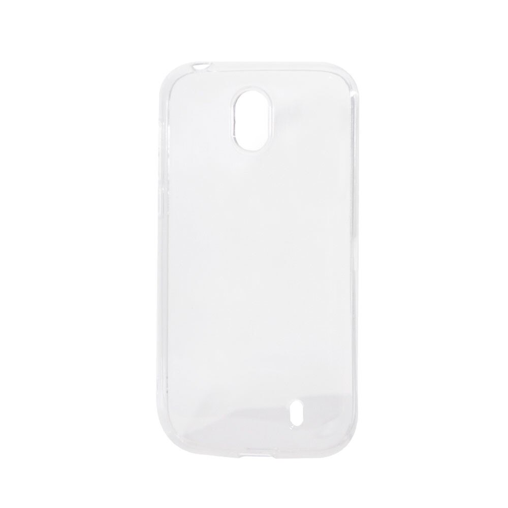 Husa Silicon Lemontti pentru Nokia 1, Transparent