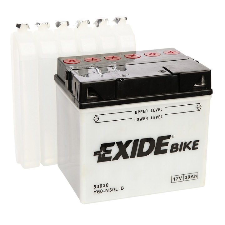 Motorkerékpár akkumulátor EXIDE 30Ah Y60-N30L-B